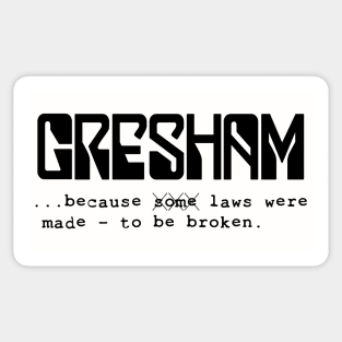 Gresham Sticker